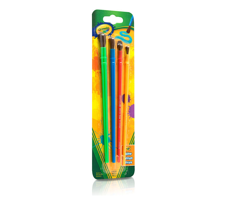 Paint Brushes, 4 Count