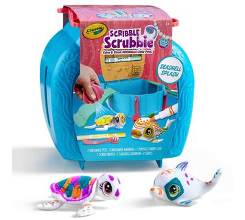Mega Scribble Scrubbie Set, Toy Pet Playset, Crayola.com