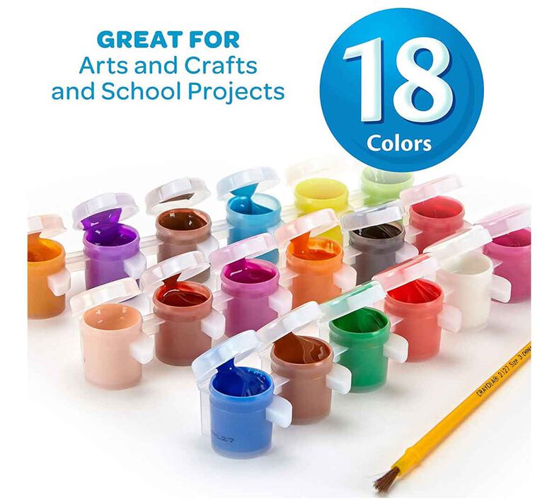 Crayola - Mini Kids - Popmatta i färgpop! - 18 månader - Färg för barn och  småbarn 8294