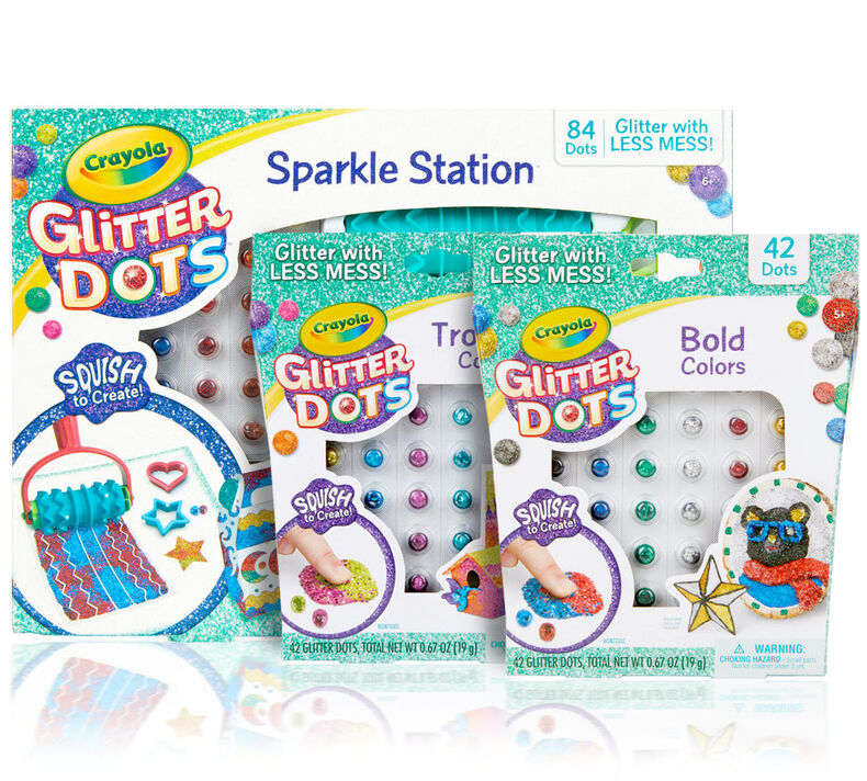 Glitter Dots Sparkle Station with Refills