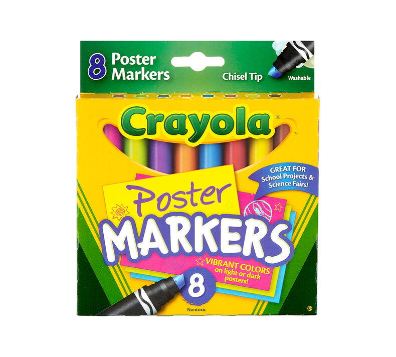 Poster Markers 8 ct.