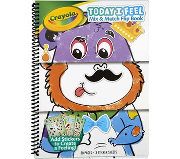Today I Feel Mix & Match Flip Book Today I Feel Mix & Match Flip Book front view.
