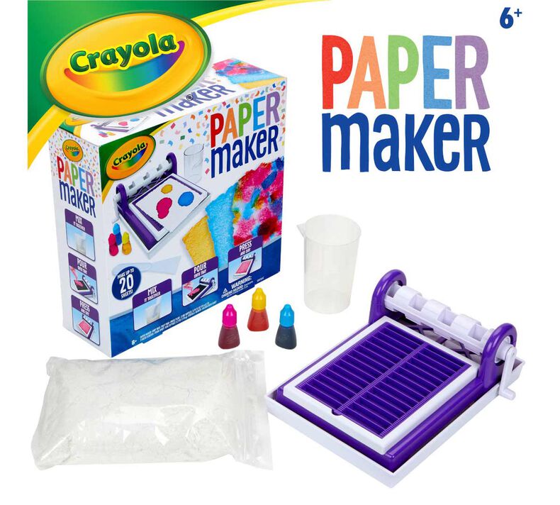 Crayola Paper Maker, Paper Making DIY Craft Kit, Crayola.com