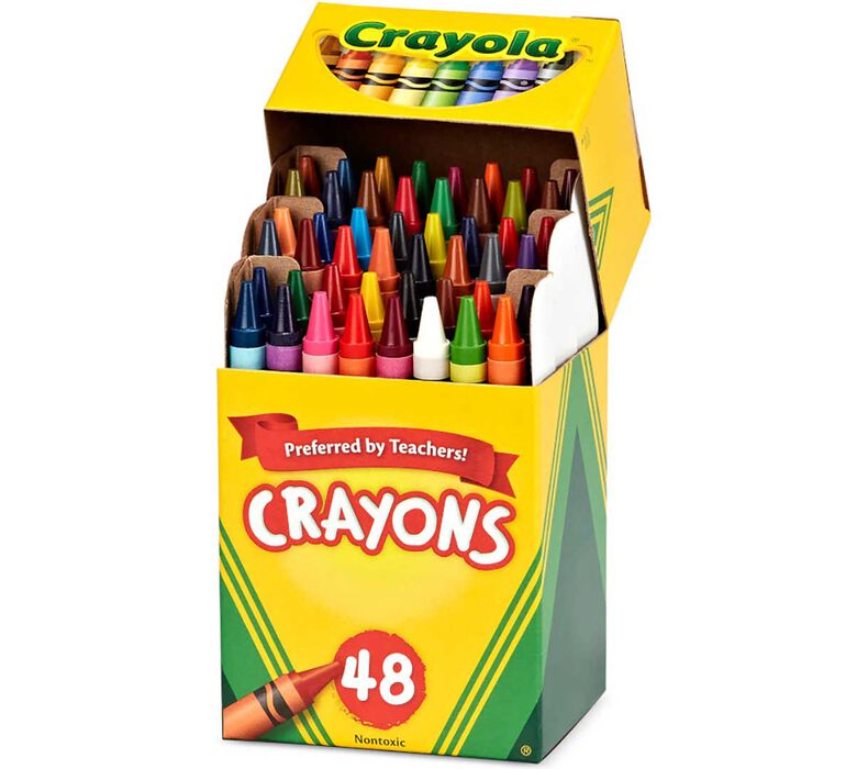 Crayola 48 Crayons - Assorted - 48 / Box Crayola 48 Crayons - Assorted - 48 / Box