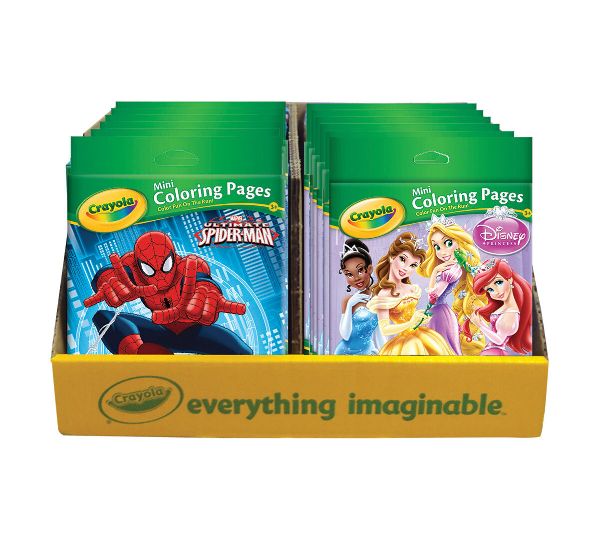 Mini Coloring Pages Case Crayola