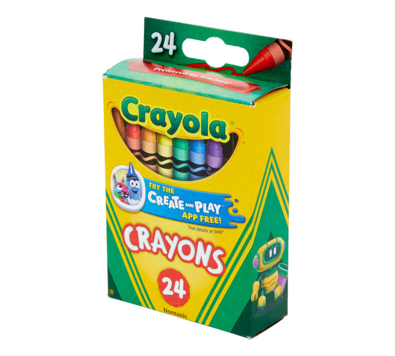 Classic Crayons, 24 Count