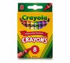 Crayons, 8 Count Front View of Box