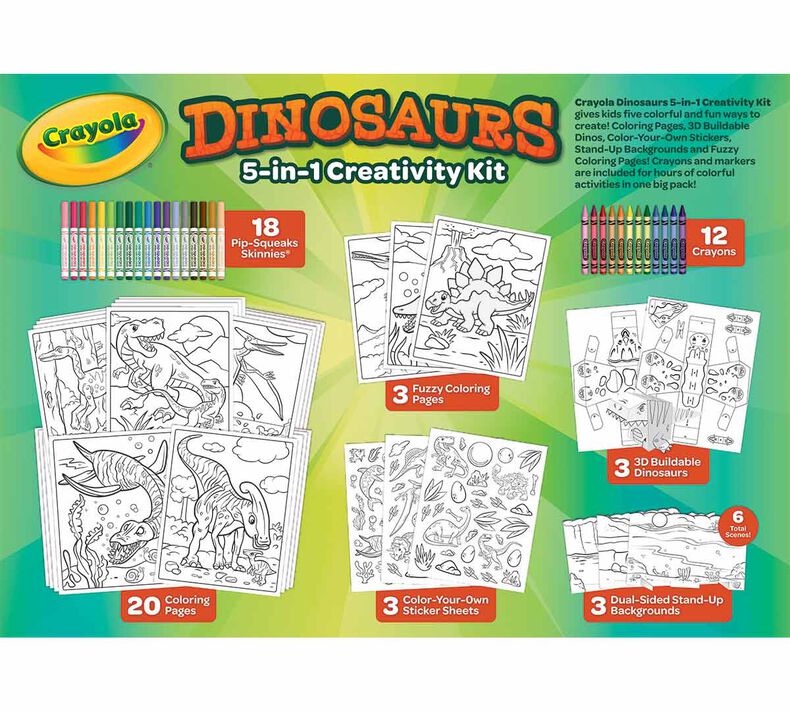 5-in-1 Dinosaurs Creativity Kit