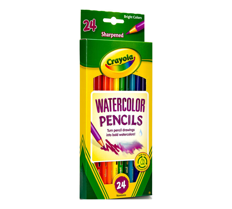 Watercolor Pencils, 24 Count