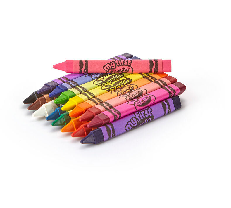 My First Crayola Washable Tripod Grip Crayons, 16 count