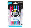 Take Note Washable Gel Pens, 6 Count Front View