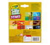 Silly Scents Mini Twistables Stinky Scents Scented Crayons, 12 Count Back View of Package
