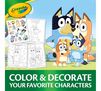 Disney Bluey Color and Sticker Activity Set with Markers. Color and Decorate your favorite characters.