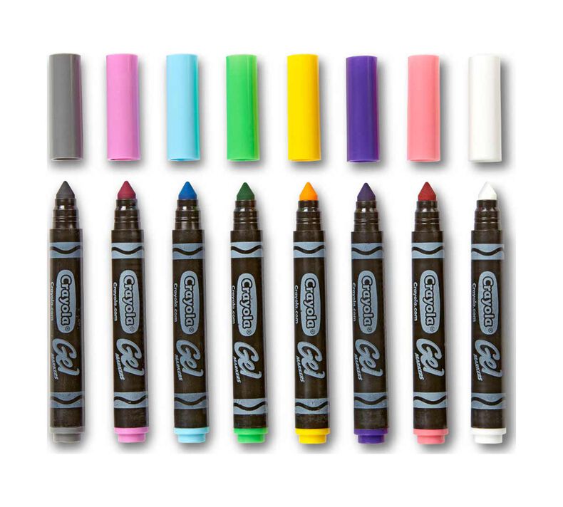 Washable Gel Fx Markers Classpack, 80 Count