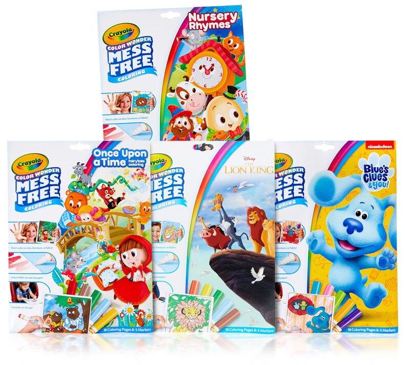 4-in-1 Color Wonder Mess Free Coloring Set