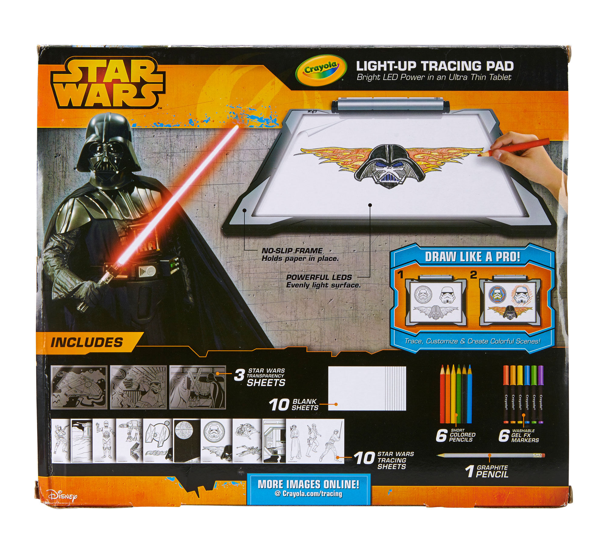 crayola light up tracing pad star wars