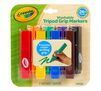 Washable Triangular Markers, 8 Count Front of Box