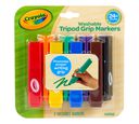 Washable Triangular Markers, 8 Count Front of Box