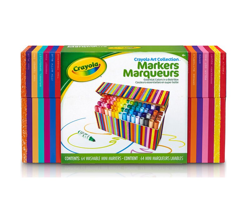 Pip-Squeaks Kids' Marker Collection, 64 Count