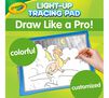 Light Up Tracing Pad, Blue, Mythical Creatures. Draw Like a Pro!  Colorful. customized.