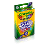 Ultra Washable Crayons 16 count right angle