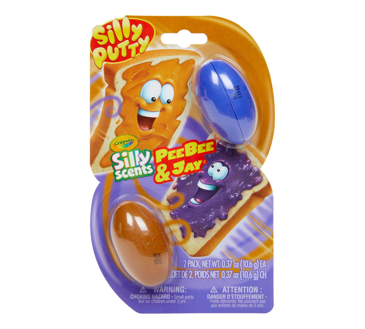 Silly Scents Silly Putty, Mixed Scents, 2 Count Crayola