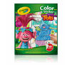 Trolls Color and Sticker Book front