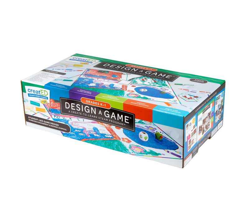creatED® STEAM Design-a-Game for Classrooms for Grades K-1