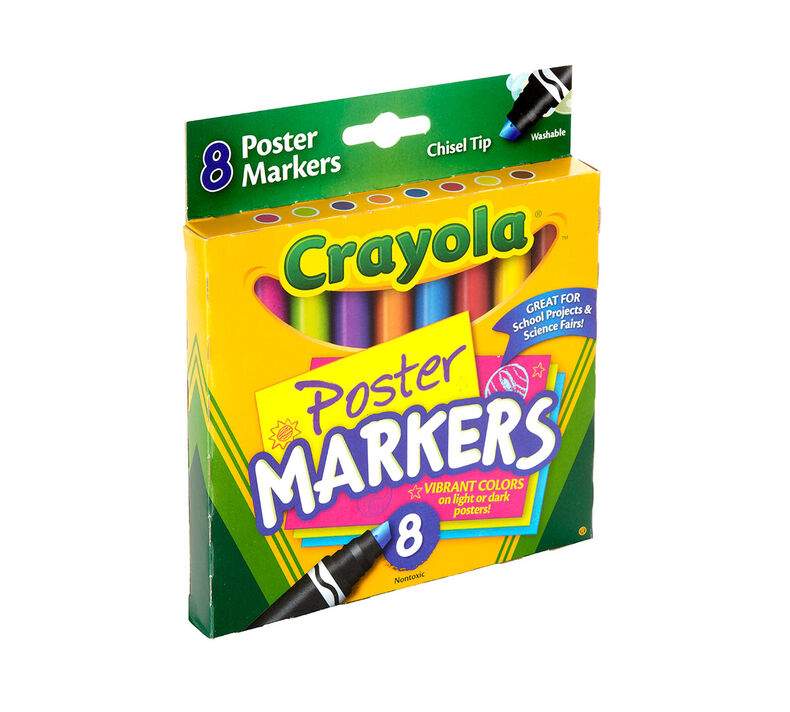 Poster Markers 8 ct.