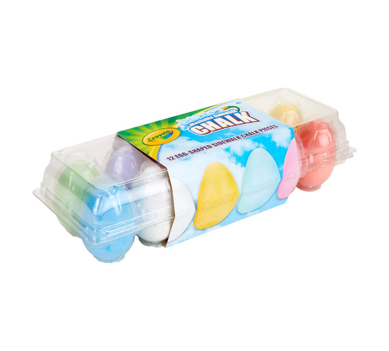 Egg Chalk, 12 Count
