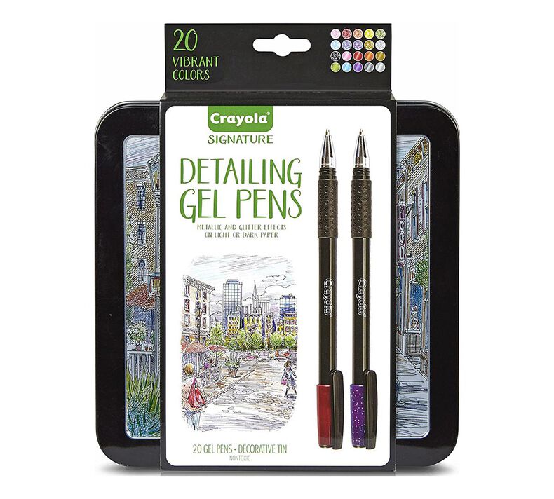 Signature Detailing Gel Pens, 20 Count