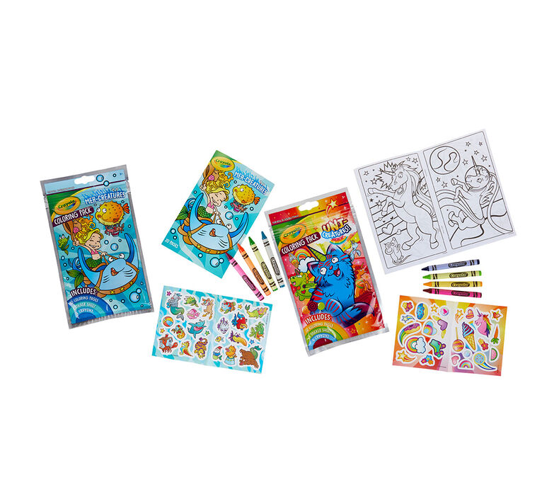Download Coloring Book Party Favors Uni Mercreatures Crayola Com Crayola