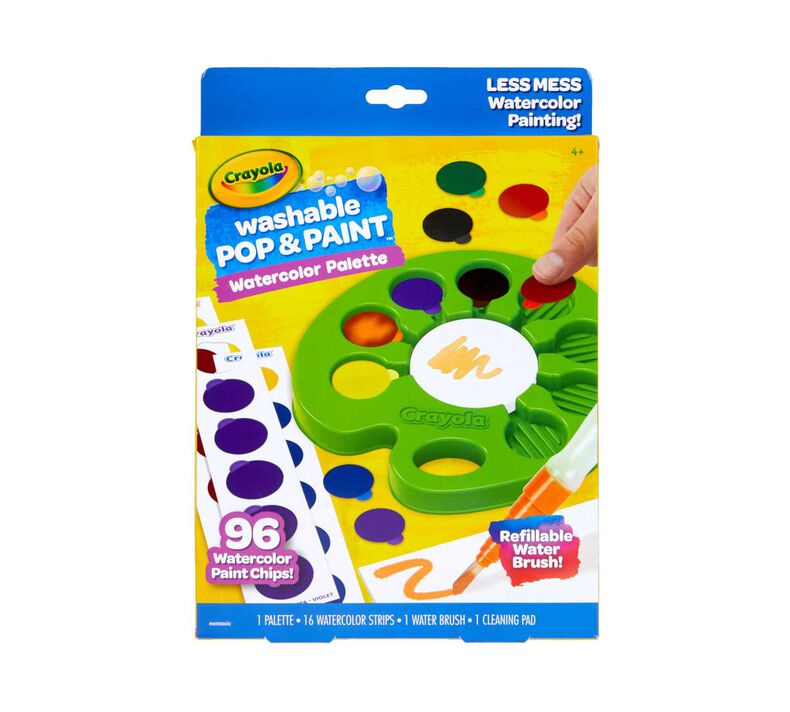 Water Colors Paint Kids & Adult, Water Color Paint, Watercolor Paint Set  With 100 Colors & Paper Pad, Water Brush, Brush Pens, Pencil, Sponge &  Eraser