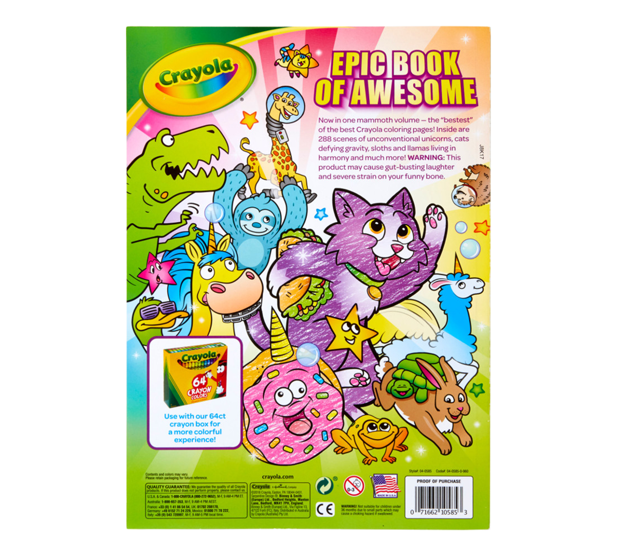 All-in-One Animal Coloring Book, 288 Pages | Crayola.com | Crayola