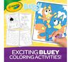 Bluey Color & erase Reusable activity pad with markers. Exciting Bluey coloring activities!