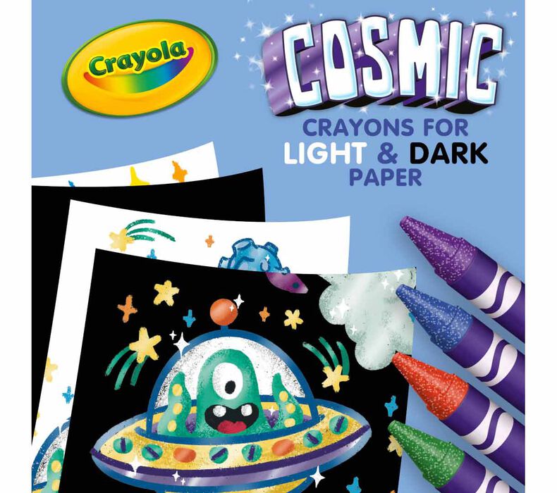 96 Confetti, Metallic, Neon & Cosmic Crayons, Crayola.com