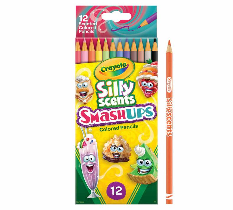 Crayola Silly Scents Twistables Colored Pencils, 12 Count 