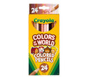 Colors of the World Skin Tone Colored Pencils, 24 Count Front View of Box