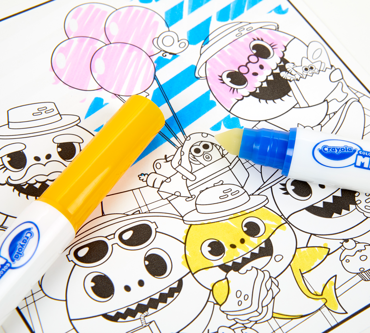 baby shark learning pad
