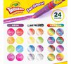 Fun Effects! Twistable Crayons, 24 count color swatches.  Neon, Metallic, and Rainbow