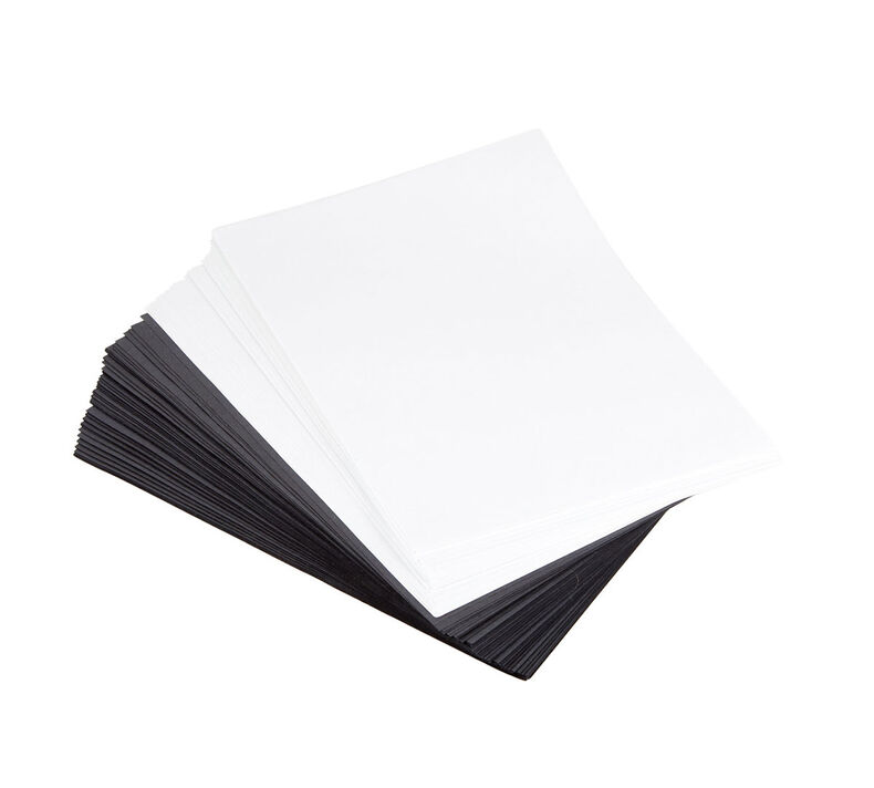 Black & White Construction Paper, 200 Count