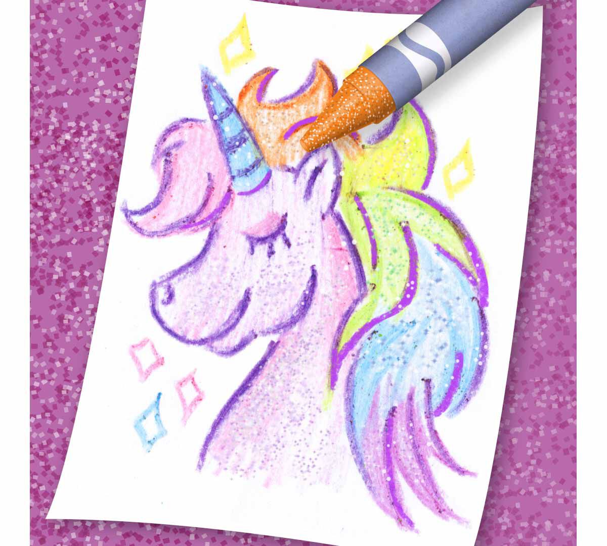 Glitter Crayons, 24 Count Crayola Crayons Crayola