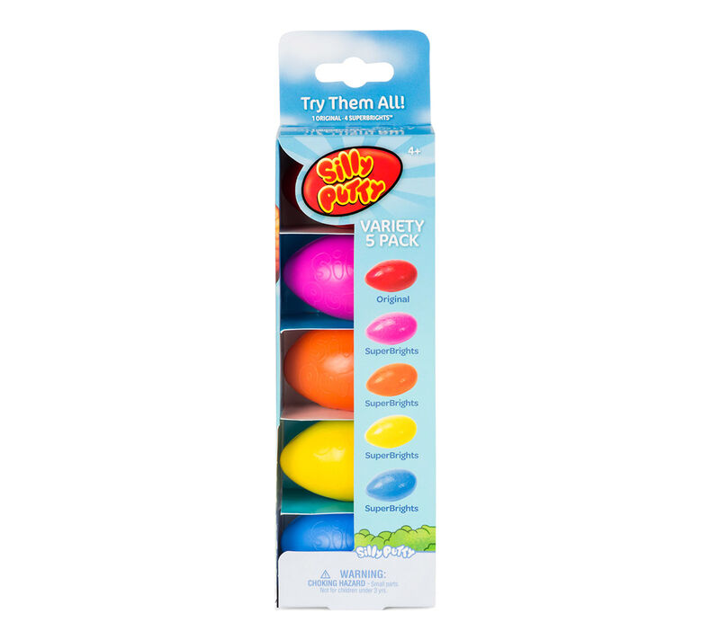 Silly Putty Eggs Party Pack 5 ct.
