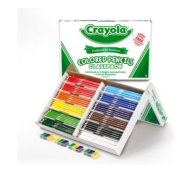 Download 240 Count Colored Pencils Classpack, 12 Colors | Crayola
