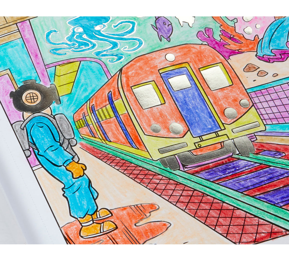 Crayola Art With Edge Dc Comics Villains 30 Coloring Pages
