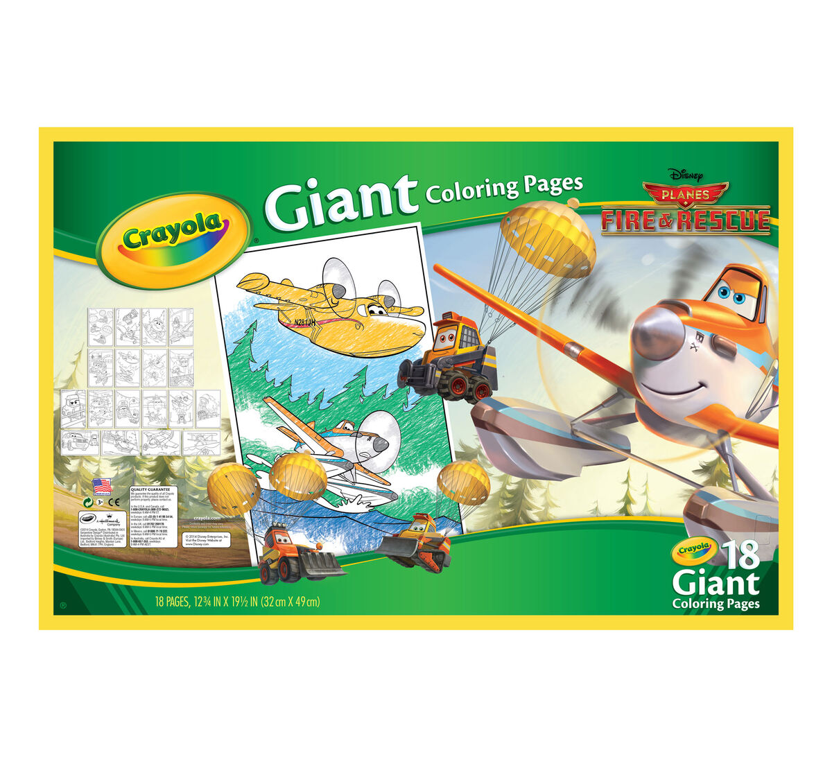 Giant Coloring Pages - Planes | Crayola