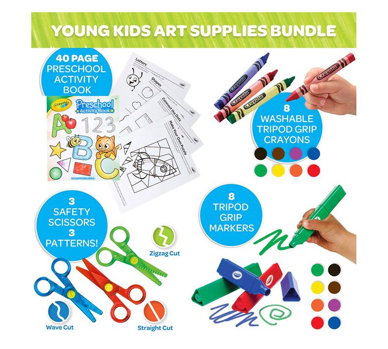 Young Kids Art Supplies Set