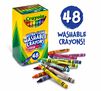 Crayola Ultra-Clean Washable Crayons, Large Size, 8 Colors Per Set, 48PK  3280