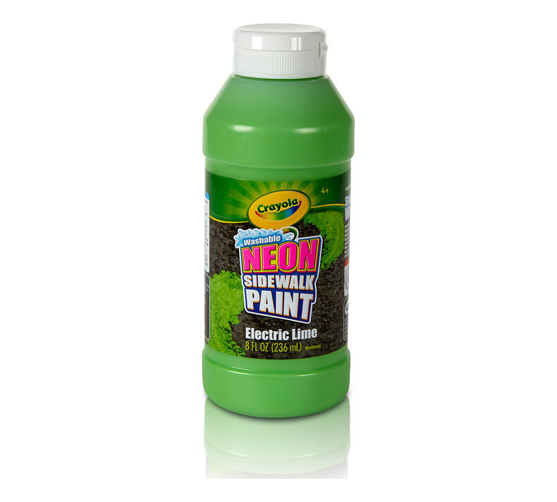 12 ct. Washable Sidewalk Neon Paint