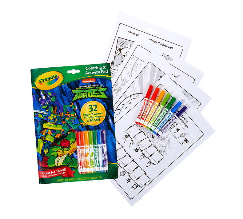 Teenage Mutant Ninja Turtles Color & Activity Set